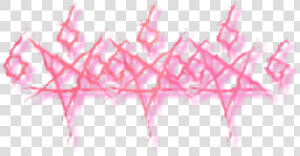  666  goth  pink   Illustration  HD Png Download