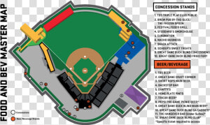 Baseball Stadium Concession Number  HD Png Download