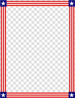 Veterans Day Border Clipart Veterans Day Clipart Border   Red White And Blue Border Clipart  HD Png Download