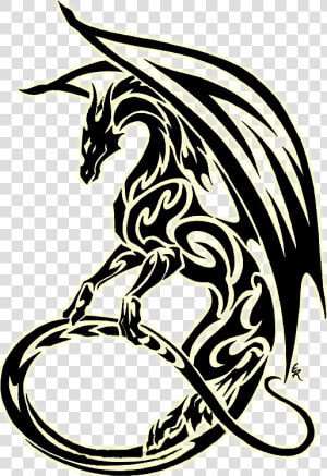 Tribal Best Books Posters   Dragon Tattoo Art  HD Png Download