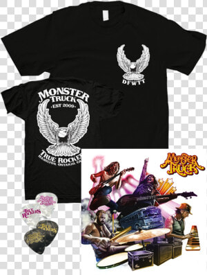 Monster Truck True Rockers  HD Png Download