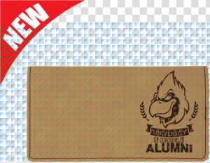 Light Brown Leatherette Checkbook Cover   Label  HD Png Download