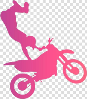 Motocross Rider Png Transparent Images   Adesivo Empinando De Bike  Png Download