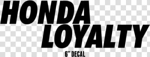 Honda Loyalty   Oval  HD Png Download