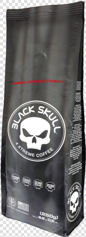 Black Skull 4 Xtreme Coffee   Black Skull Suplementos  HD Png Download