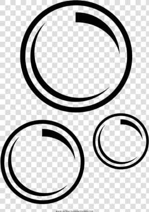 Soap Bubbles Clipart Black And White   Circle  HD Png Download