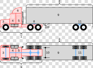 10 Wheeler Truck Dimensions  HD Png Download