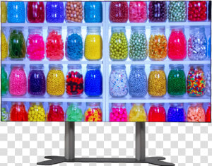 Led Wand 130 Inch Full Hd   Computer Monitor  HD Png Download