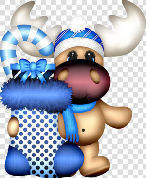 C Christmas Moose  Christmas Artwork  Christmas Wallpaper    Cute Christmas Clipart  HD Png Download