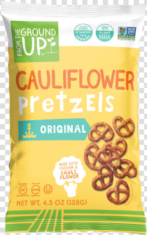 Cauliflower Pretzels   Original Twists   Ground Up Tortilla Chips  HD Png Download