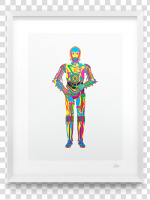 C3po   Illustration  HD Png Download