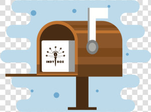 Mail Box Vector Free   Mailing Box Vector Free Download  HD Png Download
