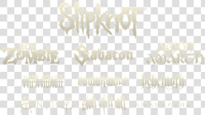 Knotfest logos   Slipknot  HD Png Download
