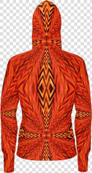 Orange African Pattern Hoodie   Hoodie  HD Png Download