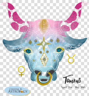 Crystal B Astrology Taurus  HD Png Download