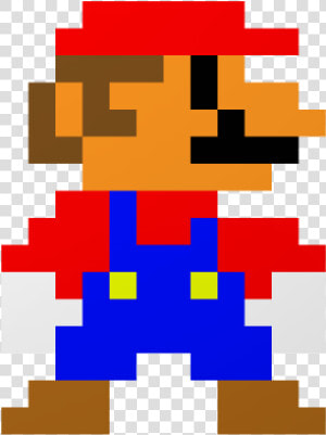 Mario 8 Bit Png   Super Mario Bros Mario Png  Transparent Png
