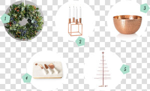 Midcentury Modern Living Room Christmas Decor Ideas  HD Png Download