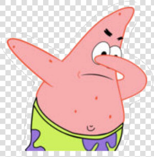 Patrick Star Squidward Tentacles Spongebob Squarepants   Patrick Dabbing  HD Png Download