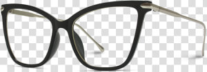 Kinsley Clear Lens Cat Oversized Transparent Glasses   Goggles  HD Png Download