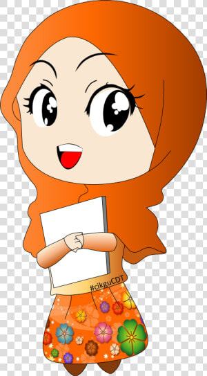 Doodle Girl  Hijab Cartoon    Muslim Cartoon Png  Transparent Png