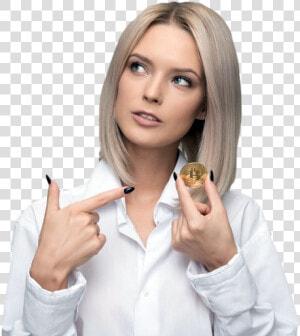 Mujeres Bitcoin  HD Png Download