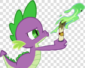 Catastrophe At The Corner By Veggie55   Spike My Little Pony Fire  HD Png Download