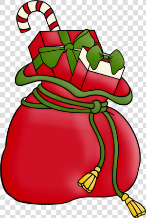 Christmas Clip Art   Christmas Sack Clipart  HD Png Download