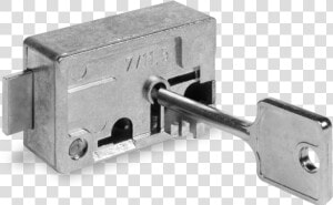 Lock For Letter Box  Die cast Zinc Version  2 Nickel   Key  HD Png Download