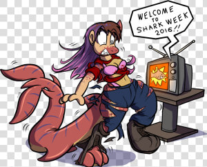Shark Week Shark Furries   Png Download   Cartoon  Transparent Png