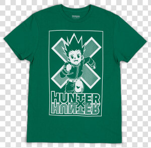 Green Hunter X Hunter Shirt  HD Png Download