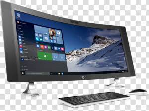Computadoras Y Accesorios   Hp All In One Computer 34 Inch  HD Png Download