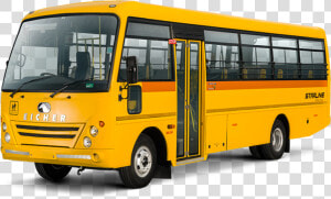 School Buses In India  HD Png Download
