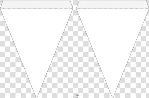 Pin Triangle Banner Clipart   Png Flag Banner Template  Transparent Png
