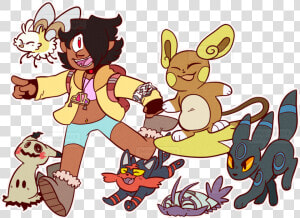 Draw Ur Farmer As Pokemon Trainers Challenge   Cartoon  HD Png Download