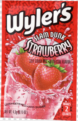Wyler’s Slam Dunk Strawberry  HD Png Download