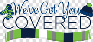Scarf Clipart Winter Clothing Drive   We Got You Covered Clip Art  HD Png Download