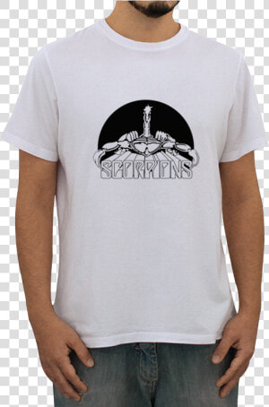Camiseta Camiseta Scorpions De C4ssicos Do Rockna   T shirt  HD Png Download