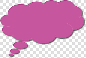 Speech Bubble Png Thinking   Colorful Transparent Thinking Bubble  Png Download