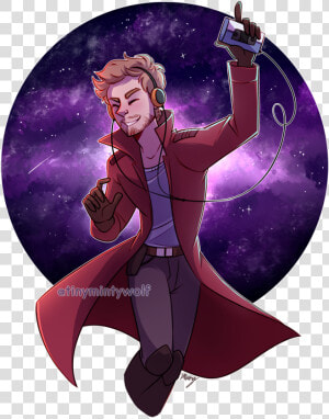 “ Im Getting Myself Hyped For Vol   Star Lord Fan Art  HD Png Download