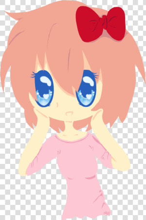 Doki Doki Literature Club Ddlc Sayori Creepy Gif Made   Cartoon  HD Png Download