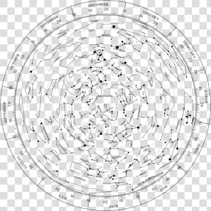Printable Planisphere  HD Png Download
