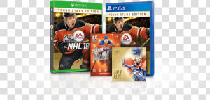 Connor Mcdavid On Nhl 18 Cover  HD Png Download