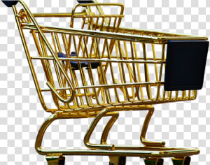 Cart Png Transparent Images   Gold Shopping Cart Transparent  Png Download