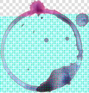 Red Wine Stain Ring  HD Png Download