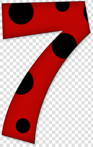 Numero 7 Ladybug Png  Transparent Png