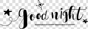 Good Night Png   Good Night Text Png  Transparent Png