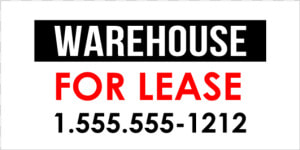 Warehouse For Lease Banner  HD Png Download