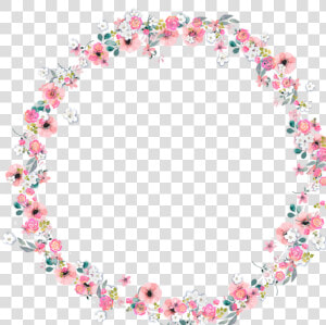  circle  flowers  rose  daisy  aesthetic  frame  freetoedit   Circle  HD Png Download