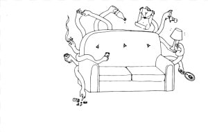 Laughing At Our Sadness   Chair  HD Png Download