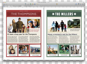Pages Newsletter Templates  HD Png Download